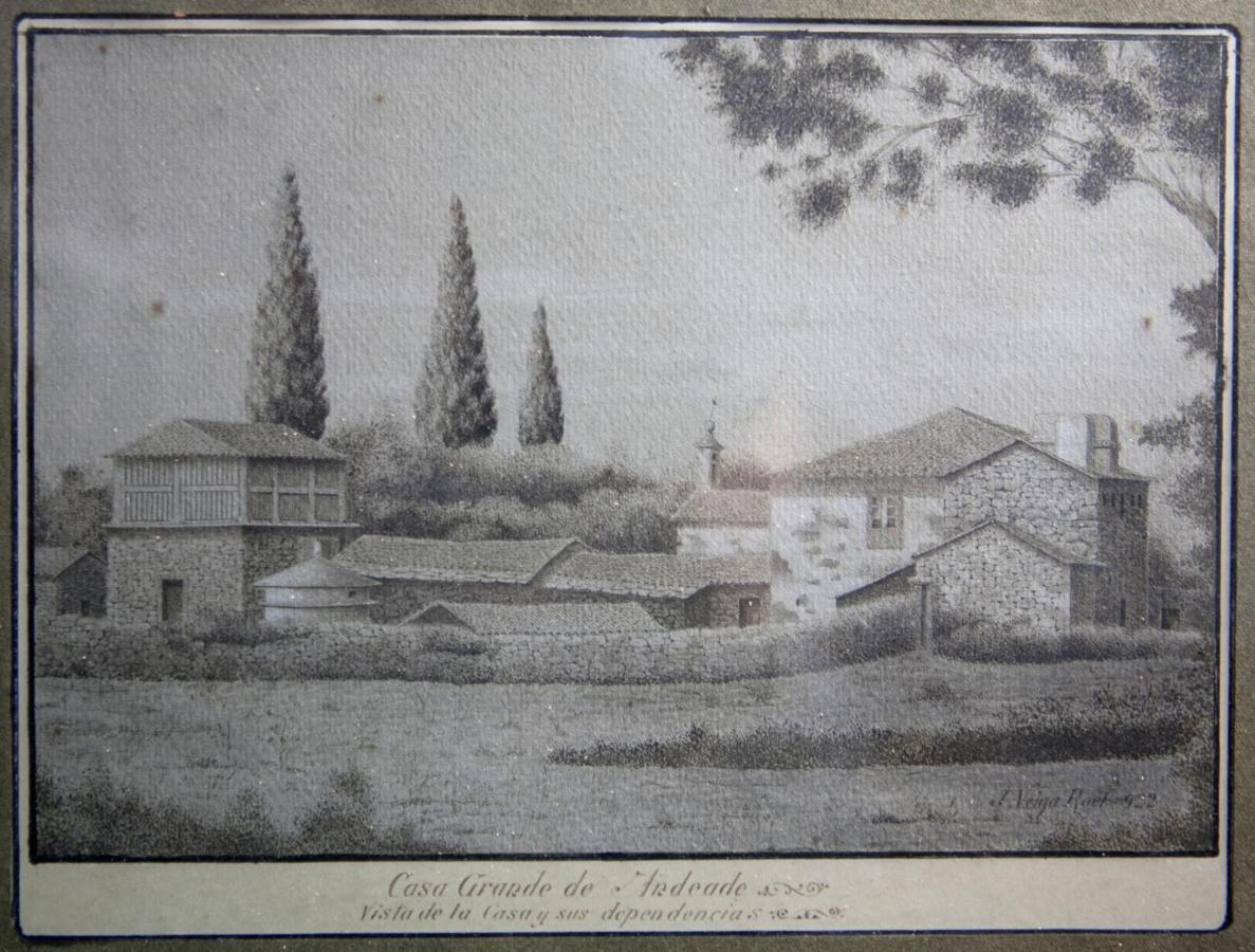 Penzion Pazo De Andeade Exteriér fotografie